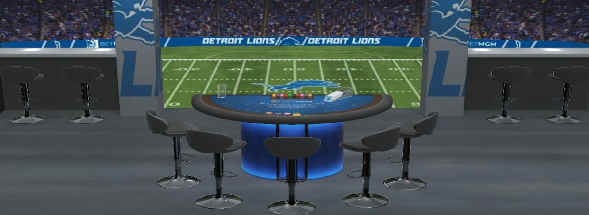 BetMGM now offers 6 Detroit Lions casino games in Michigan