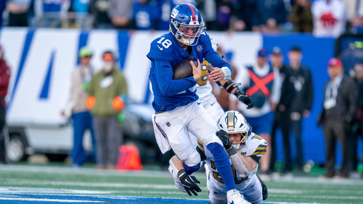 <p>JJ McCarthy, New York Giants</p>