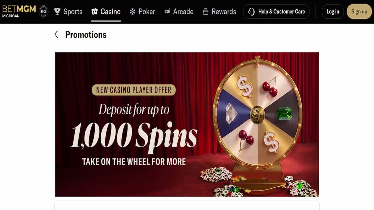 New Michigan casino apps don't launch often since licenses are capped at 15. However, I found some newer operators offering great bonus deals, including max size and terms.