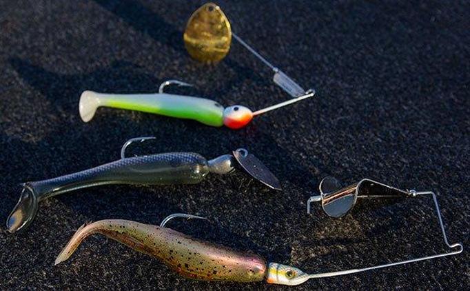 Spinnerbait with swimbait Clearance