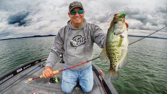 most sensitive crappie rod