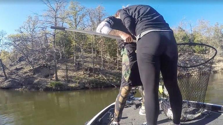 Woman Catches 11-pound Bass on Video - Wired2Fish.com