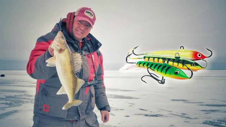 How to Fish Jigging Raps for Walleye Through the Ice - Wired2Fish.com