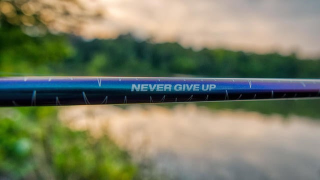 abu garcia never give up rod