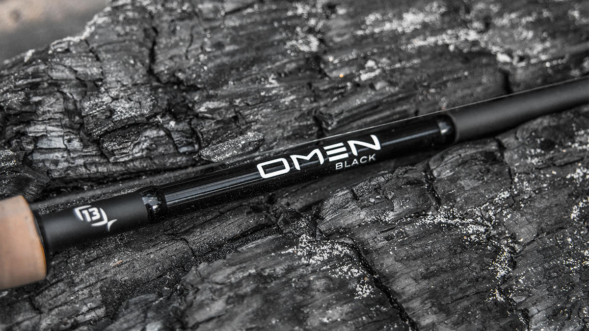 13 fishing omen black casting rod