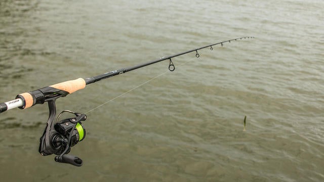 green 13 fishing rod